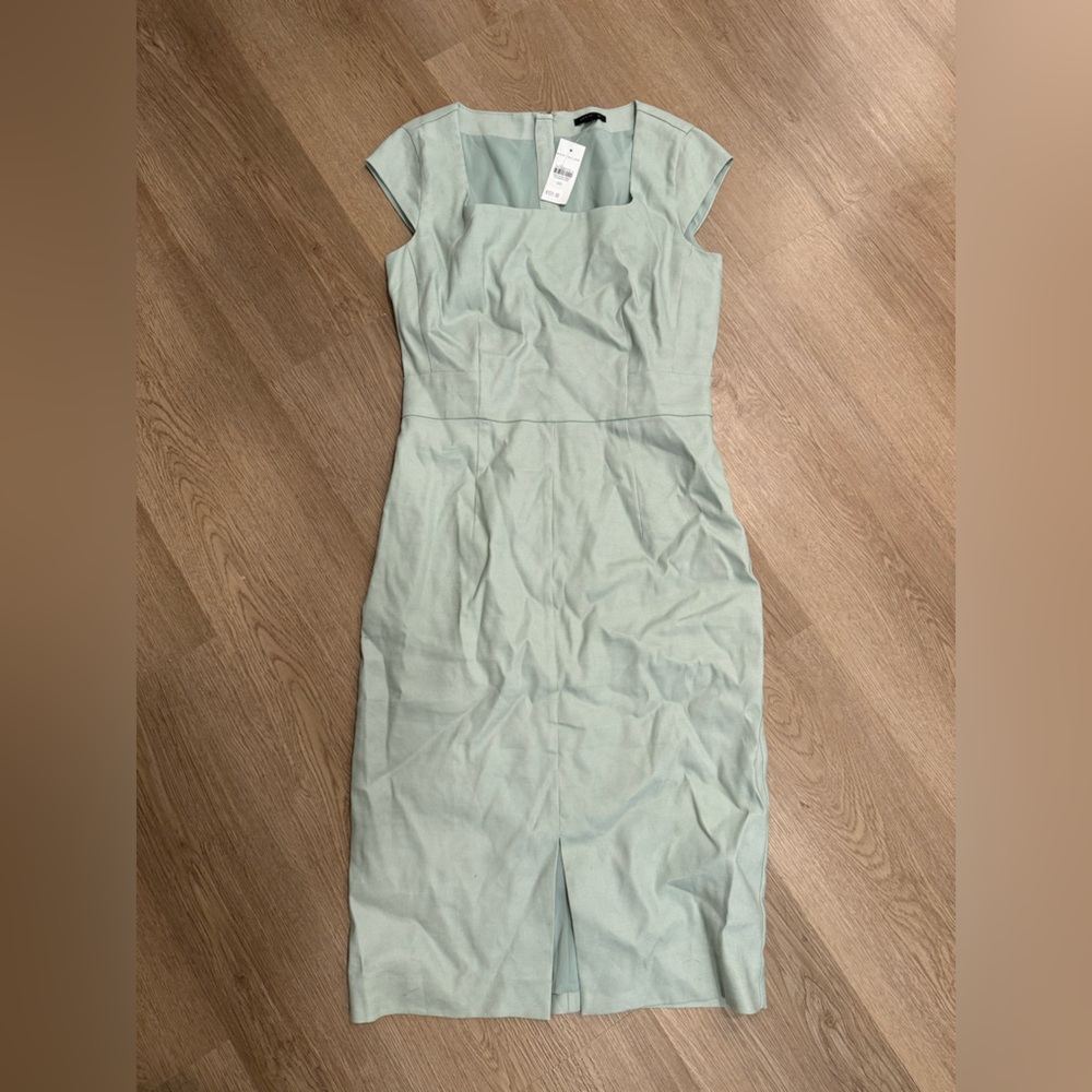 Ann Taylor midi dress size 00 mint green